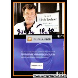 Autogramm TV | ZDF | Walter PLATHE | 2000er "Der Landarzt" (Portrait Color) Manthey