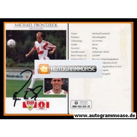 Autogramm Fussball | VfB Stuttgart | 1992 | Michael FRONTZECK