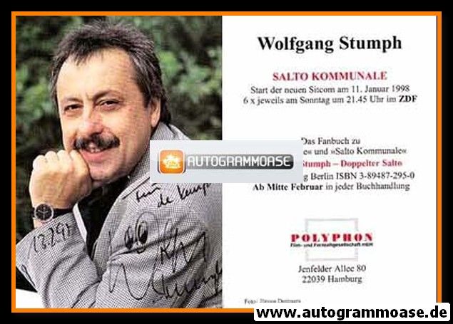 Autogramm TV | ZDF | Wolfgang STUMPH | 1990er "Salto Kommunale"