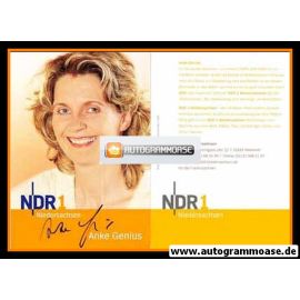 Autogramm Radio | NDR1 Niedersachsen | Anke GENIUS | 2000er (Portrait Color)