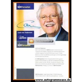 Autogramm TV | NDR | Carlo VON TIEDEMANN | 2000er "Quizshow"