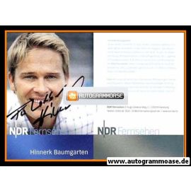 Autogramm TV | NDR | Hinnerk BAUMGARTEN | 2000er "Das!" Hochformat