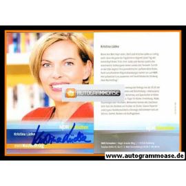 Autogramm TV | NDR | Kristina LÜDKE | 2000er "Mein Nachmittag" (Ernst)