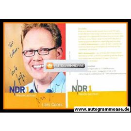 Autogramm Radio | NDR1 Niedersachsen | Lars COHRS | 2000er (Portrait Color)