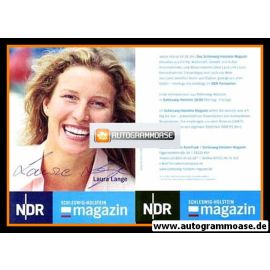 Autogramm TV | NDR | Laura LANGE | 2000er "Schleswig-Holstein Magazin" (Garrels) 1