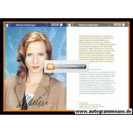 Autogramm TV | ARD | Patricia SCHLESINGER | 2000er (Portrait Color) Drischel