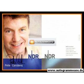 Autogramm TV | NDR | Peter CARSTENS | 2000er "Fussball Im Norden" (Wolter)