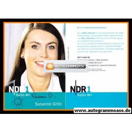 Autogramm Radio | NDR1 MV | Susanne GRÖN | 2000er (Portrait Color)