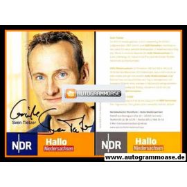 Autogramm TV | NDR | Sven TIETZER | 2000er "Hallo Niedersachsen"