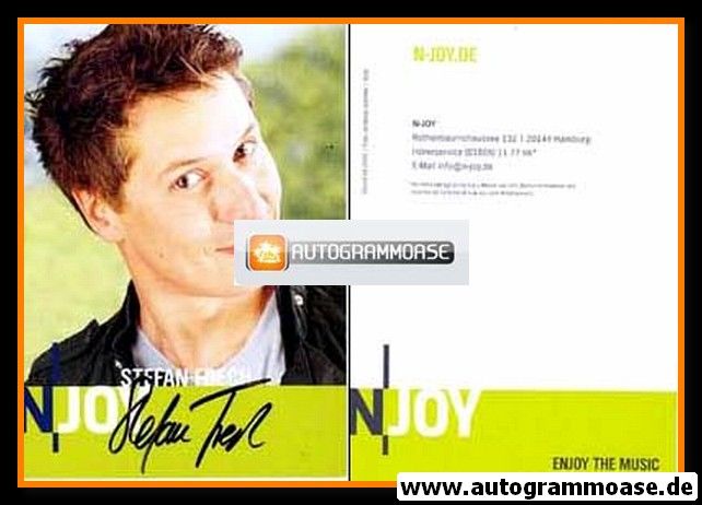 Autogramm Radio | N-Joy | Stefan FRECH | 2000er (Portrait Color)