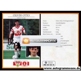 Autogramm Fussball | VfB Stuttgart | 1992 | Oliver OTTO