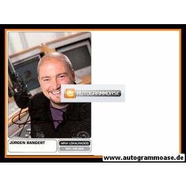 Autogramm Radio | NRW Lokalradio | Jürgen BANGERT | 2000er (Portrait Color)