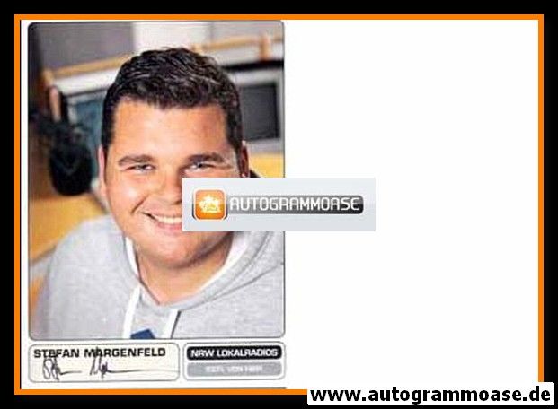 Autogramm Radio | NRW Lokalradio | Stefan MARGENFELD | 2000er (Portrait Color) 2