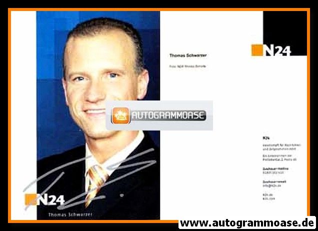 Autogramm TV | N24 | Thomas SCHWARZER | 2000er (Portrait Color)