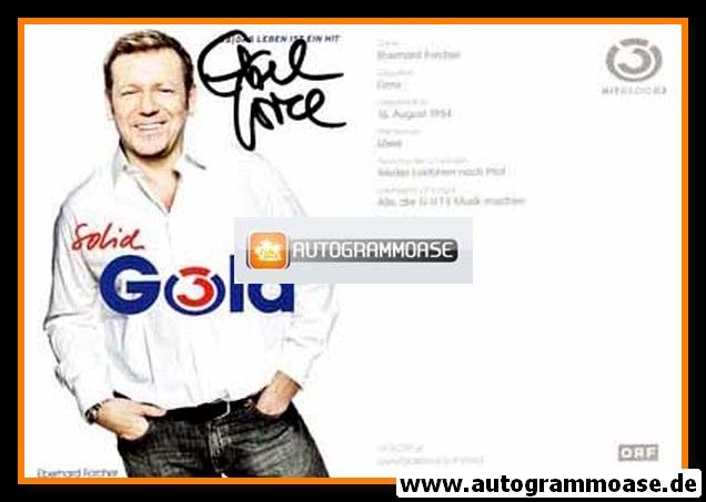 Autogramm Radio | Hitradio Ö3 | Eberhard FORCHER | 2000er (Portrait Color)