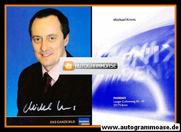 Autogramm TV | Phoenix | Michael KRONS | 2000er (Portrait Color) 1