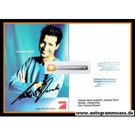 Autogramm TV | PRO7 | Andreas TÜRCK | 2000er (Portrait Color) Pritschet