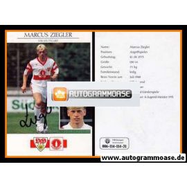 Autogramm Fussball | VfB Stuttgart | 1992 | Marcus ZIEGLER
