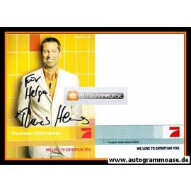 Autogramm TV | PRO7 | Thomas HERMANNS | 2000er (Portrait Color) gelb