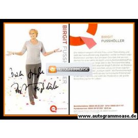 Autogramm TV | QVC | Birgit FUSSHÖLLER | 2010er (Portrait Color) rot
