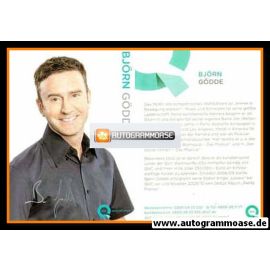 Autogramm TV | QVC | Björn GÖDDE | 2010er (Portrait Color) grün