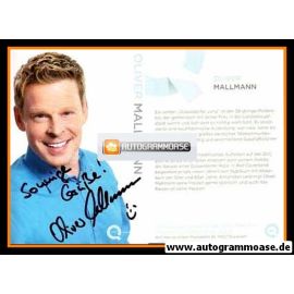 Autogramm TV | QVC | Oliver MALLMANN | 2010er (Portrait Color)