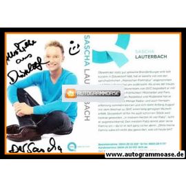 Autogramm TV | QVC | Sascha LAUTERBACH | 2010er (Portrait Color)