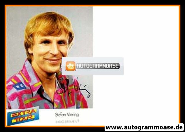 Autogramm Radio | Bremen | Stefan VIERING | 1990er (Portrait Color)