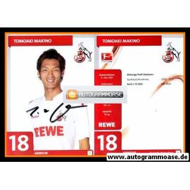 Autogramm Fussball | 1. FC Köln | 2011 | Tomoaki MAKINO
