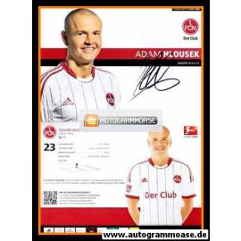 Autogramm Fussball | 1. FC Nürnberg | 2012 | Adam HLOUSEK