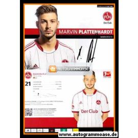 Autogramm Fussball | 1. FC Nürnberg | 2012 | Marvin PLATTENHARDT