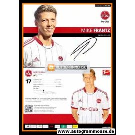 Autogramm Fussball | 1. FC Nürnberg | 2012 | Mike FRANTZ