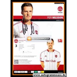 Autogramm Fussball | 1. FC Nürnberg | 2012 | Per NILSSON