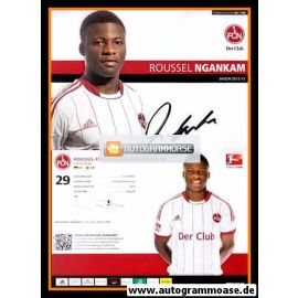 Autogramm Fussball | 1. FC Nürnberg | 2012 | Roussel NGANKAM