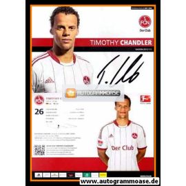 Autogramm Fussball | 1. FC Nürnberg | 2012 | Timothy CHANDLER