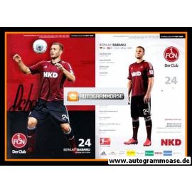 Autogramm Fussball | 1. FC Nürnberg | 2013 | Berkay DABANLI