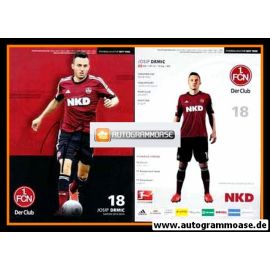 Autogramm Fussball | 1. FC Nürnberg | 2013 | Josip DRMIC