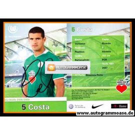 Autogramm Fussball | VfL Wolfsburg | 2008 | Ricardo COSTA