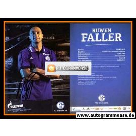 Autogramm Fussball | FC Schalke 04 | 2014 | Ruwen FALLER