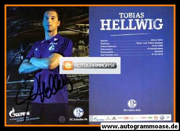 Autogramm Fussball | FC Schalke 04 | 2014 | Tobias HELLWIG