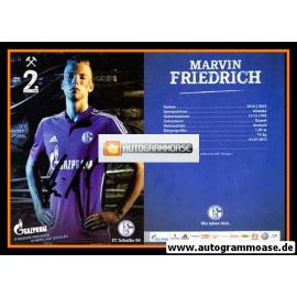 Autogramm Fussball | FC Schalke 04 | 2014 | Marvin FRIEDRICH