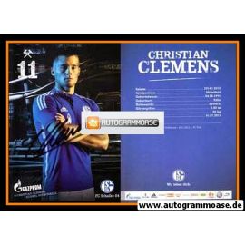 Autogramm Fussball | FC Schalke 04 | 2014 | Christian CLEMENS
