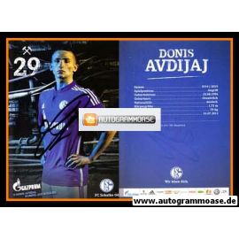 Autogramm Fussball | FC Schalke 04 | 2014 | Donis AVDIJAJ
