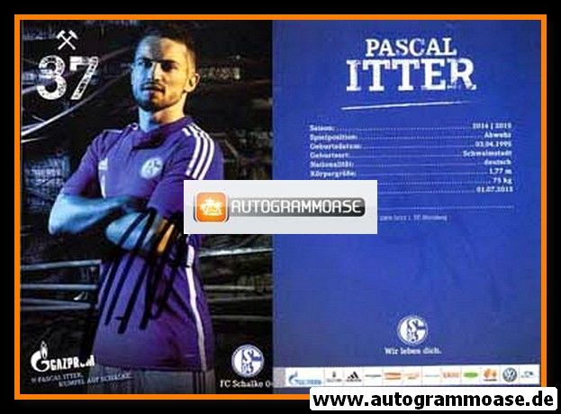 Autogramm Fussball | FC Schalke 04 | 2014 | Pascal ITTER