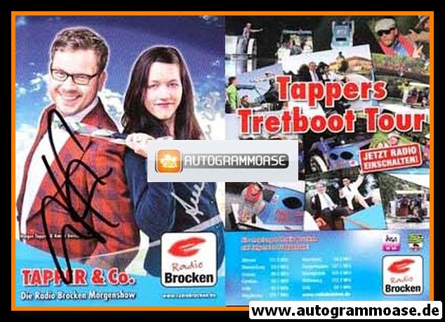 Autogramme Radio | Brocken | TAPPER & CO. | 2010er (Portrait Color)