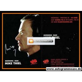 Autogramm Radio | Gong | Mike THIEL | 2010er "Morning Man"