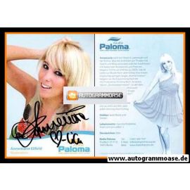 Autogramm Pop | Annemarie EILFELD | 2010er (Portrait Color) Paloma DSDS