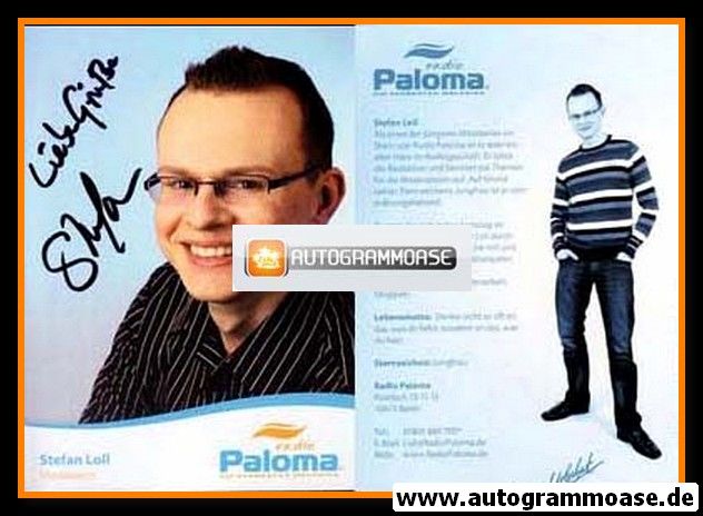 Autogramm Radio | Paloma | Stefan LOLL | 2010er (Portrait Color)
