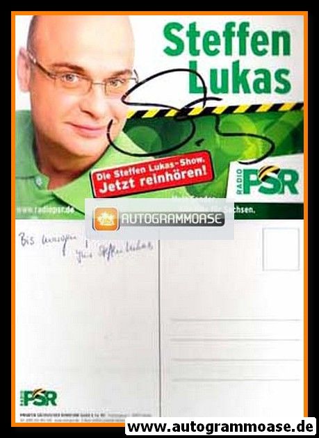 Autogramm Radio | PSR | Steffen LUKAS | 2010er (Portrait Color) 1
