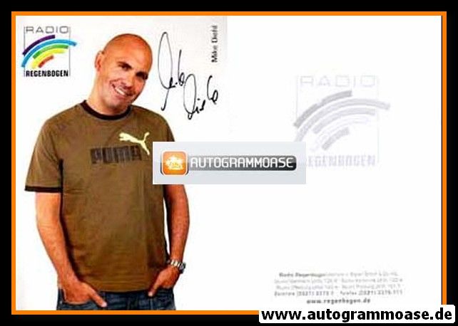 Autogramm Radio | Regenbogen | Mike DIEHL | 2010er (Portrait Color)
